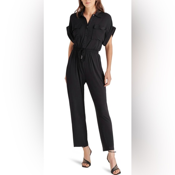 Steve Madden Pants - Steve Madden Elegant Black Romper